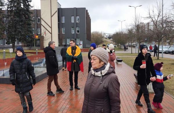 Minime Vasario 16-ąją - 105-ąsias Lietuvos valstybės atkūrimo metines