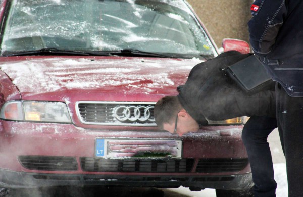 Žiema: be balų ir lyjančio lietaus (nuotraukos)