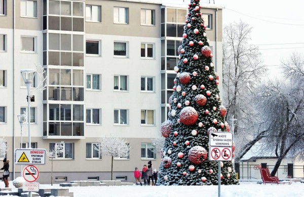 Žiema: be balų ir lyjančio lietaus (nuotraukos)