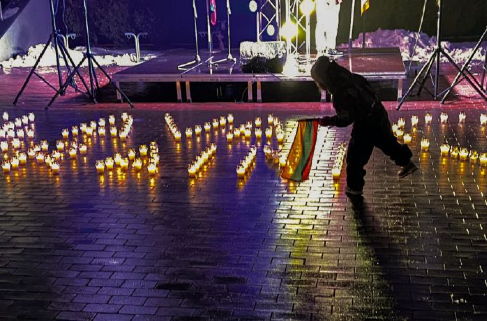 #LaisvėŠviečia: kūrėme šviečiančią širdį ir kartojome SLAVA UKRAINI!