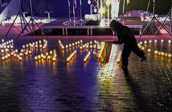 #LaisvėŠviečia: kūrėme šviečiančią širdį ir kartojome SLAVA UKRAINI!