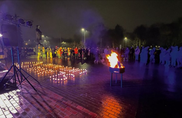 #LaisvėŠviečia: kūrėme šviečiančią širdį ir kartojome SLAVA UKRAINI!