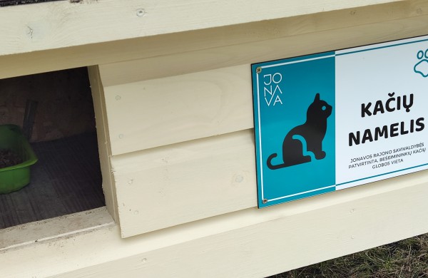 Jonavoje – pirmieji kačių nameliai