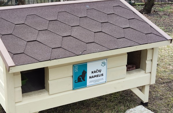 Jonavoje – pirmieji kačių nameliai