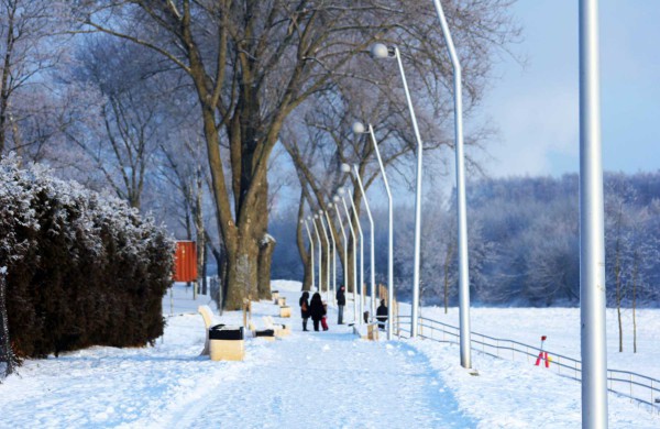 Žiema: be balų ir lyjančio lietaus (nuotraukos)