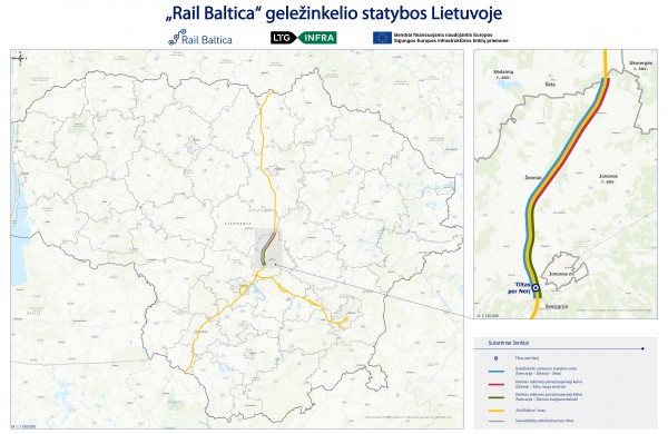 „Rail Baltica“: pasirašyta 8,6 mln. eurų rangos darbų sutartis statyboms  Žeimiai-Šėta atkarpoje