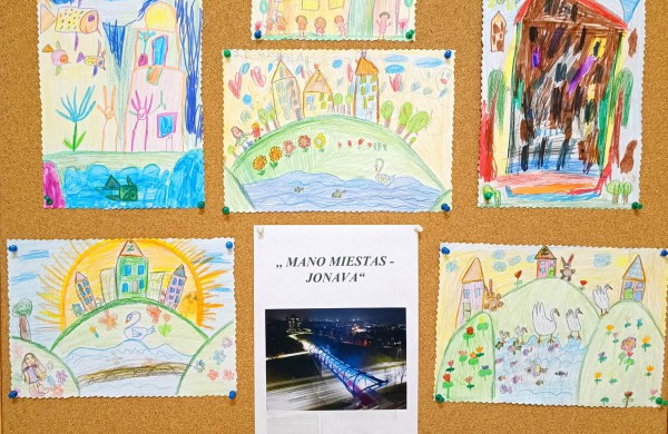 Jonavos vaikų lopšelio-darželio „Žilvitis“ vaikai tyrinėjo Jonavą!