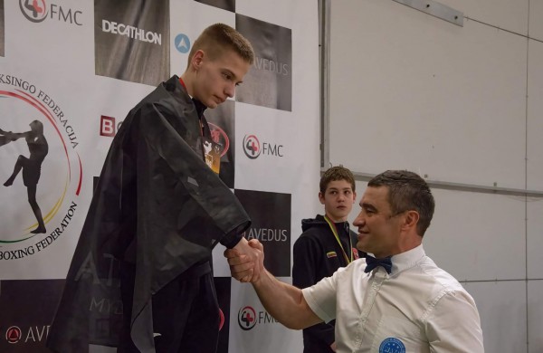 Tėvai didžiuojasi sūnaus K. Budrevičiaus sportiniais pasiekimais  