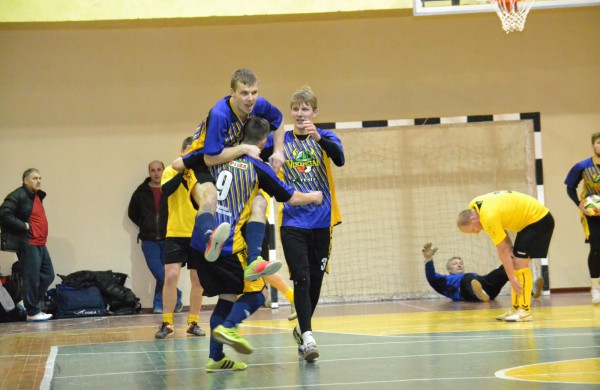 Salės futbolo finalas: Skorupskas prieš Skorupską – laimėjo patirtis