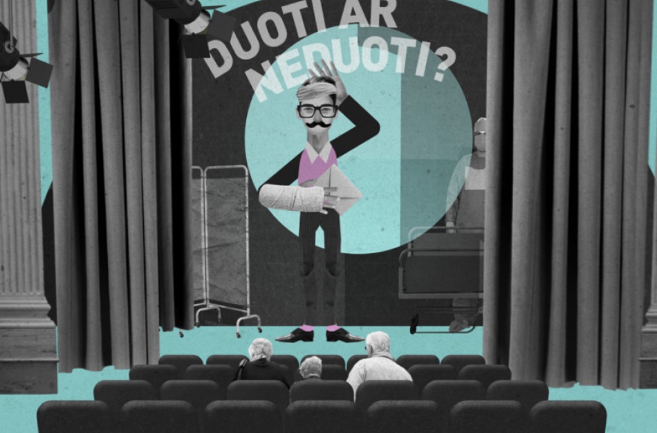 „Duoti ar neduoti?“ – STT socialinė kampanija paneigia mitus apie kyšius sveikatos apsaugos sektoriuje