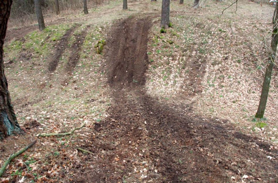Primena: saugomose teritorijose važinėti bekele draudžiama