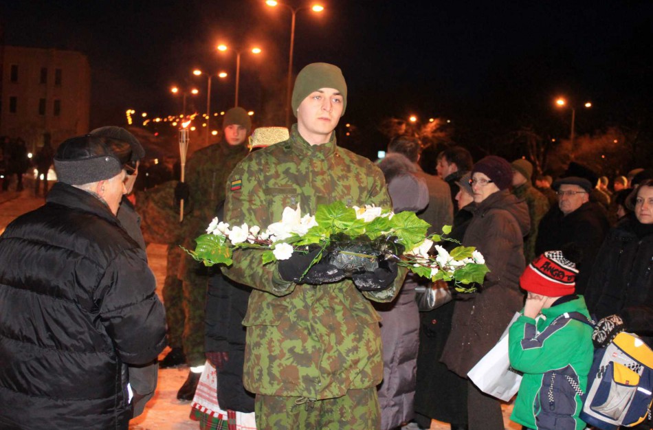 Jonavoje paminėta Laisvės gynėjų diena