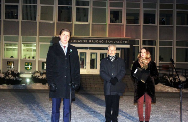 Jonavoje paminėta Laisvės gynėjų diena