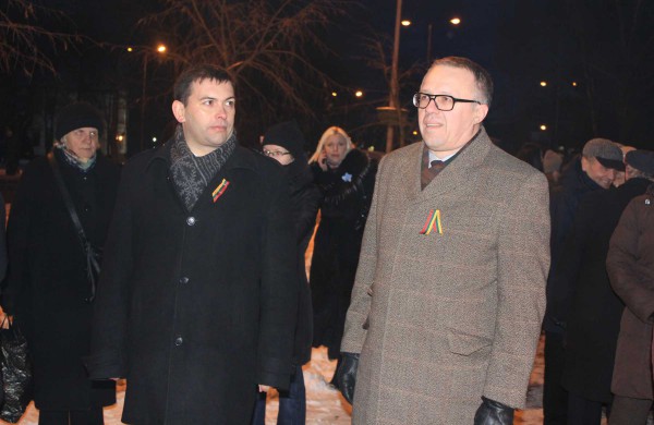 Jonavoje paminėta Laisvės gynėjų diena