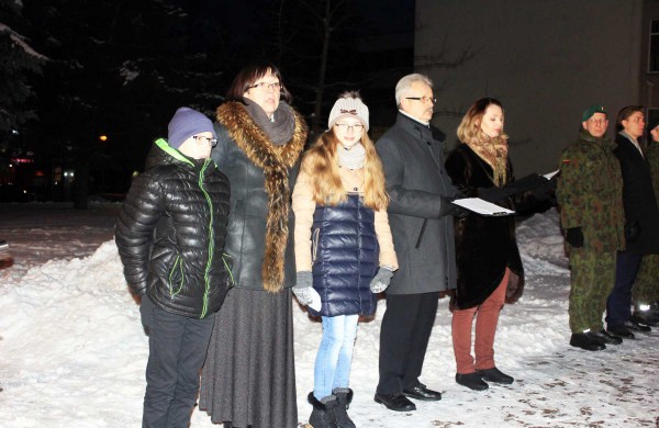 Jonavoje paminėta Laisvės gynėjų diena