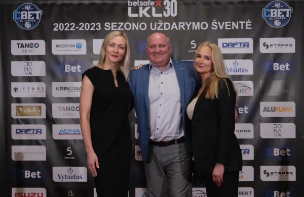 Jonavos ,,CBET" sezono uždarymo šventėje padėkojo ištikimiausiems savo patneriams