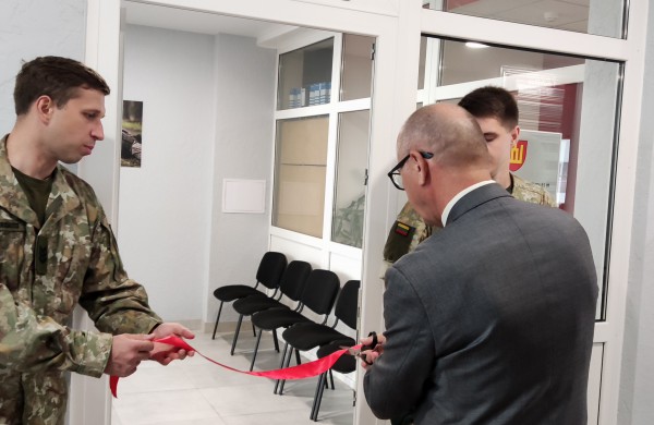 Jonavoje atidarytas naujas regioninis Karo prievolės ir komplektavimo poskyris
