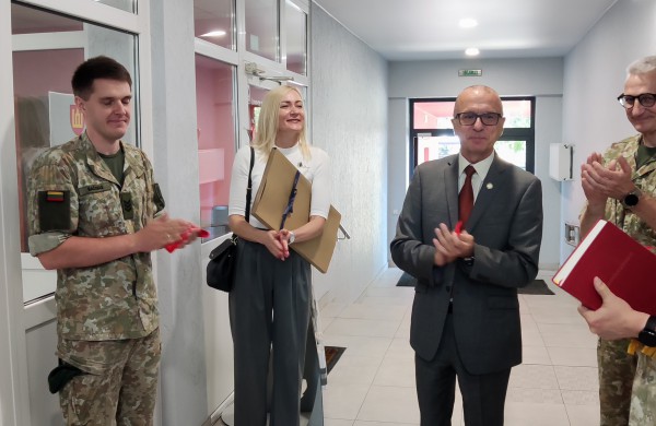 Jonavoje atidarytas naujas regioninis Karo prievolės ir komplektavimo poskyris