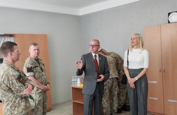 Jonavoje atidarytas naujas regioninis Karo prievolės ir komplektavimo poskyris