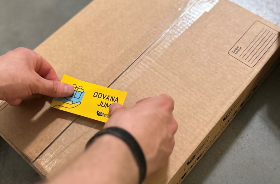 Dovanotos pašto dėžutės – jau pakeliui pas naujuosius šeimininkus