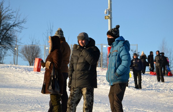 Pirmasis pasaulinės sniego dienos renginys – snieglenčių varžybos