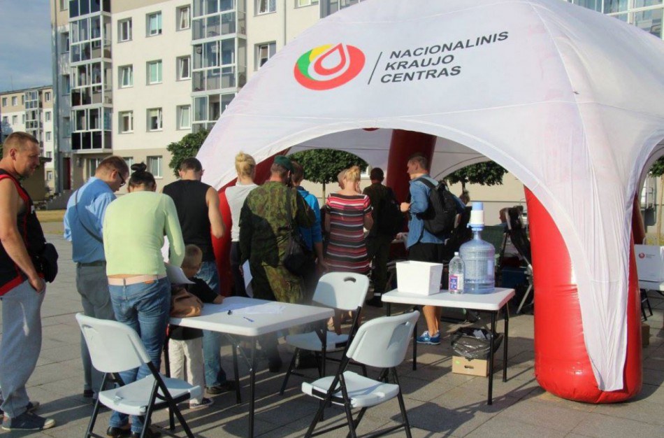 Jonavietis kraujo donorystės akcijoje pasijautė nelaukiamas