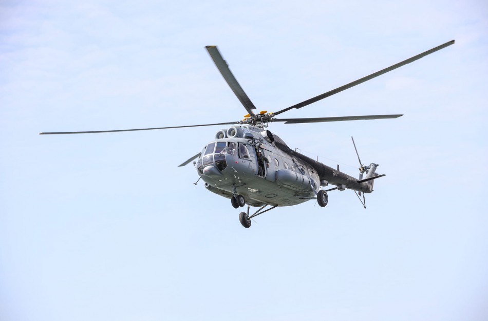 Skubiam donoro organo pergabenimui pasitelktas Karinių oro pajėgų sraigtasparnis