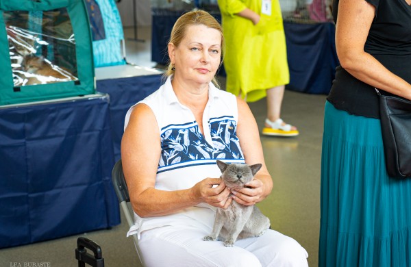 Tarptautinė kačių paroda sutraukė kelis šimtus įvairiausių veislių kačių