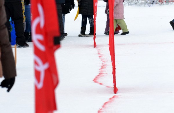 Antroji sniego diena Jonavoje palydėta čiuožynių, rogučių ir šeimų estafečių varžybomis