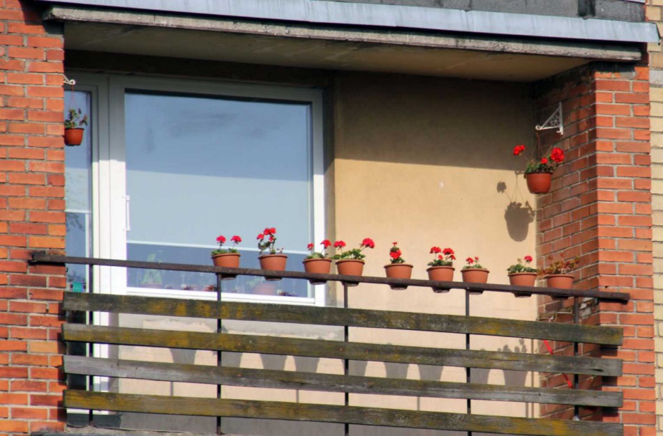 Rado apdegusias balkono duris