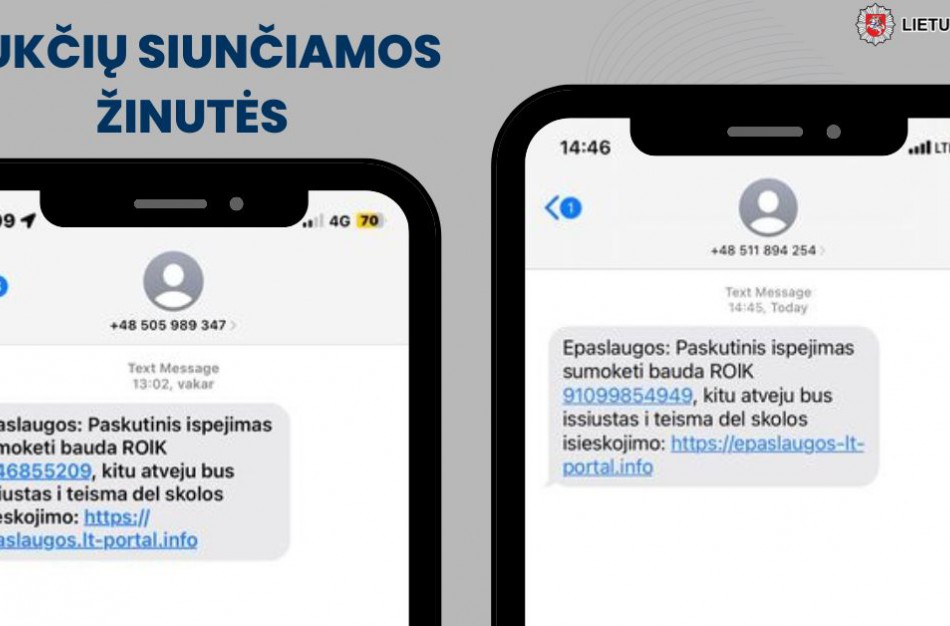 Šiandien sukčiai siunčia paskutinį įspėjimą