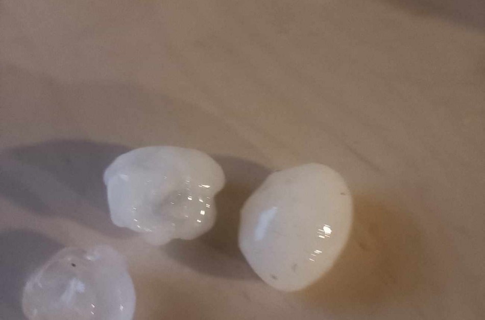 Jonavos rajone negailestingai plakė kruša