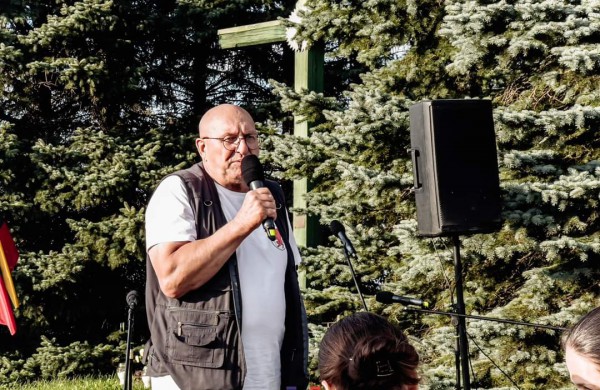 Automagistralėje Vilnius - Panevėžys  paminėta Baltijos kelio  sukaktis