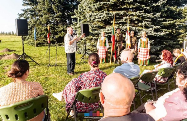 Automagistralėje Vilnius - Panevėžys  paminėta Baltijos kelio  sukaktis