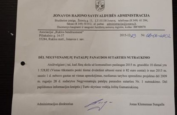 Ruklos bendruomenės  namai - tai tik pastatas?