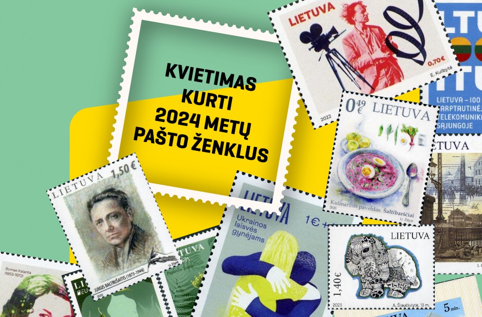 Lietuvos paštas kviečia išlaisvinti kūrybiškumą – sukurti 8 pašto ženklus