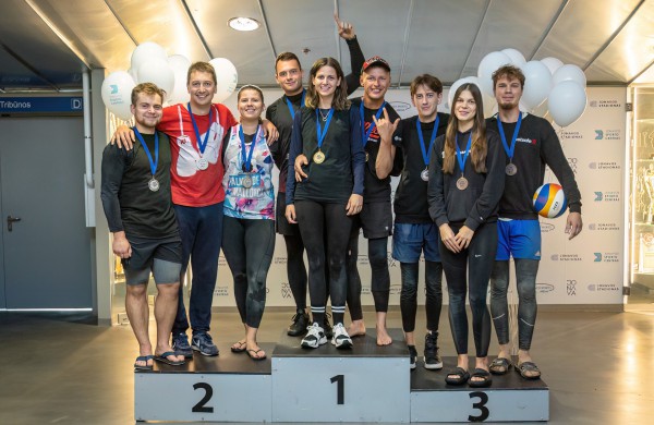 Rugsėjo 23 d. vakarą vyko naktinė sporto šventė