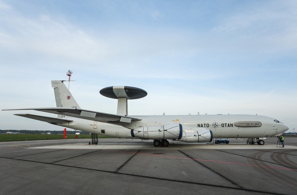 Lietuvoje dislokuota NATO išankstinio perspėjimo ir kontrolės sistema AWACS