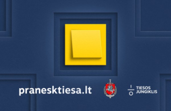 Generalinė prokuratūra: Nebūkite abejingais – praneškite tiesą!