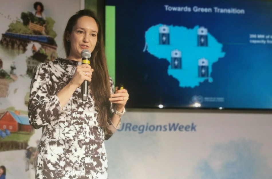 Finansų viceministrė V. Markevičienė: „Lietuva neabejotina lyderė regione siekiant šimtaprocentinio energetinio savarankiškumo“