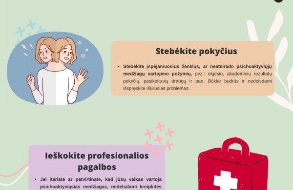 NTAKD: Kaip tėvams prisidėti prie efektyvios psichoaktyviųjų medžiagų vartojimo prevencijos?