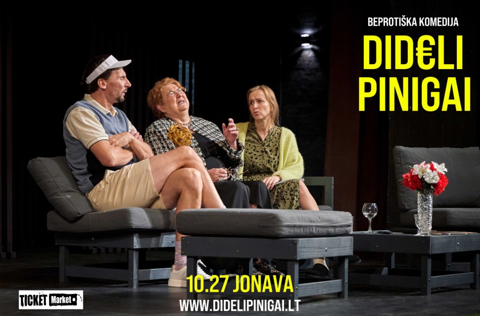 Premjera ,,Dideli pinigai” nepaliko abejingų: aplodismentai liejosi žiūrovams atsistojus (skelbiami žaidimo nugalėtojai ir naujas konkursas)