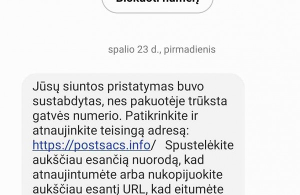 Net Jonavos policijos pareigūnai gauna sukčių žinutes  