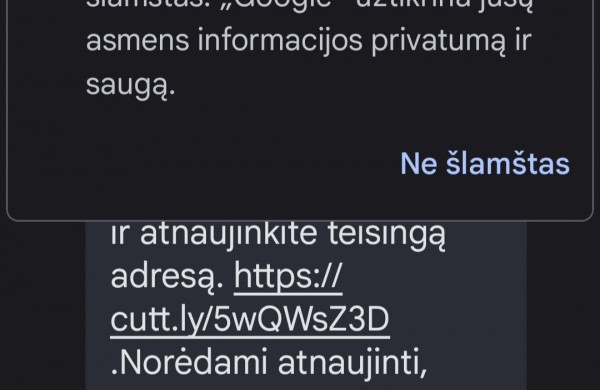 Net Jonavos policijos pareigūnai gauna sukčių žinutes  