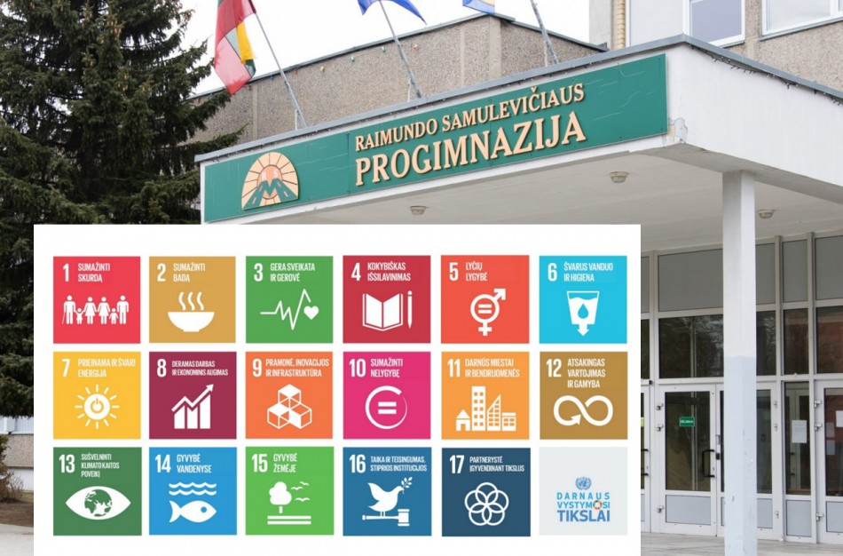 Darnaus vystymosi (DVT) tikslų įgyvendinimas mokykloje
