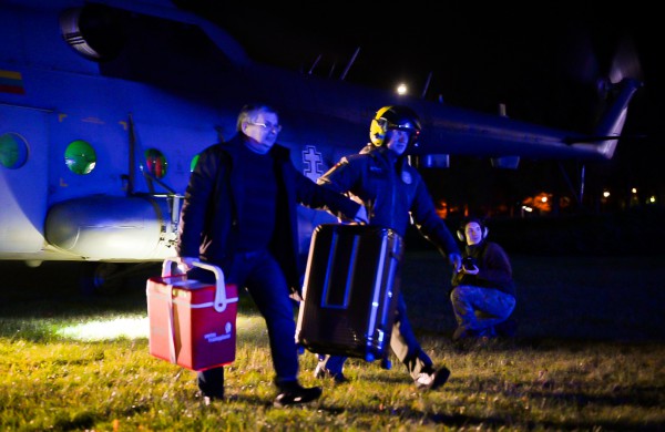 NTB praneša apie iš Lenkijos atskraidintą neįkainojamą krovinį