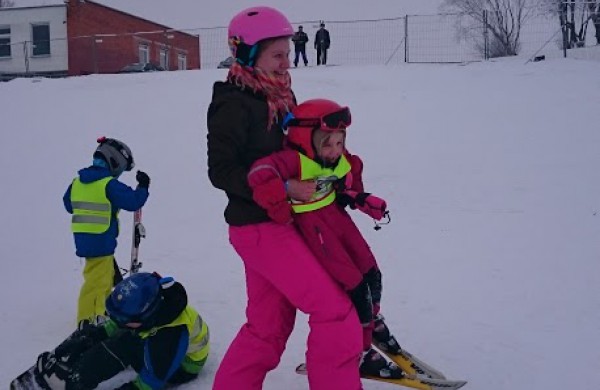 Jauniausia Jonavos trasas išbandžiusi slidininkė – ketverių metukų vilnietė