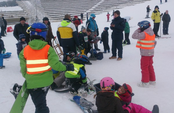 Jauniausia Jonavos trasas išbandžiusi slidininkė – ketverių metukų vilnietė