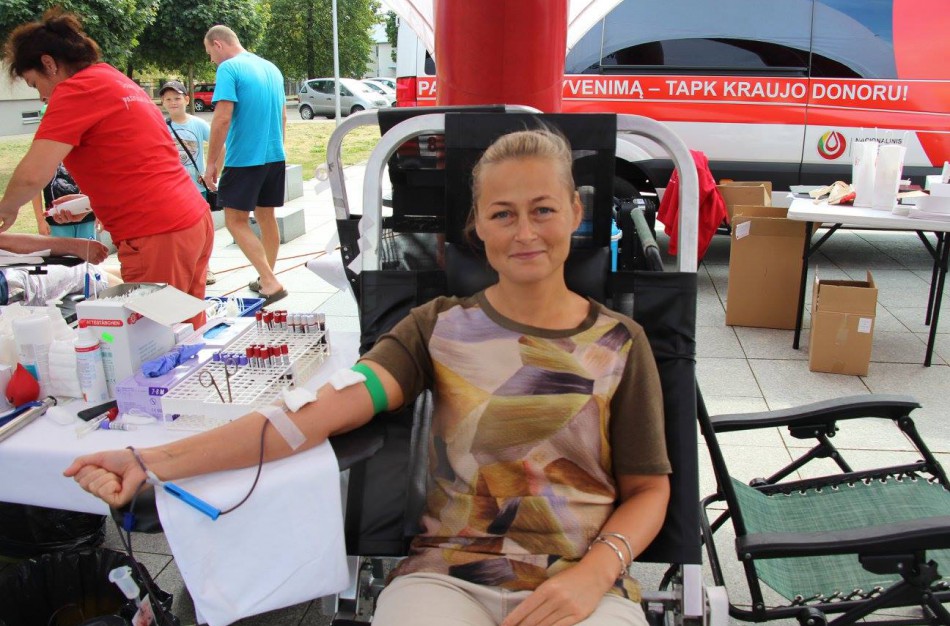 Jonaviečiai kviečiami paaukoti kraujo