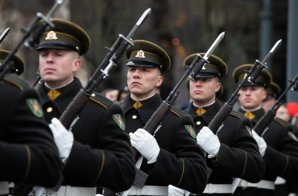 Sveikinimai Lietuvos kariuomenės dienos proga